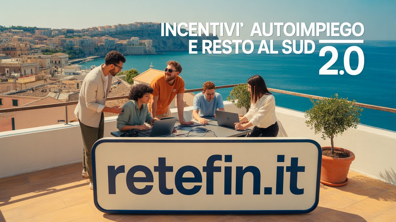 Guida Definitiva agli Incentivi Autoimpiego e Resto al Sud 2.0: Trasforma la Tua Idea in un’Impresa di Successo con il Supporto di Retefin.it